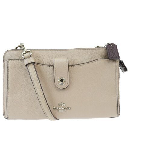 【中古】 コーチ(Coach) 13685 2WAY レザー ショルダーバッグ ベージュ 02GA241