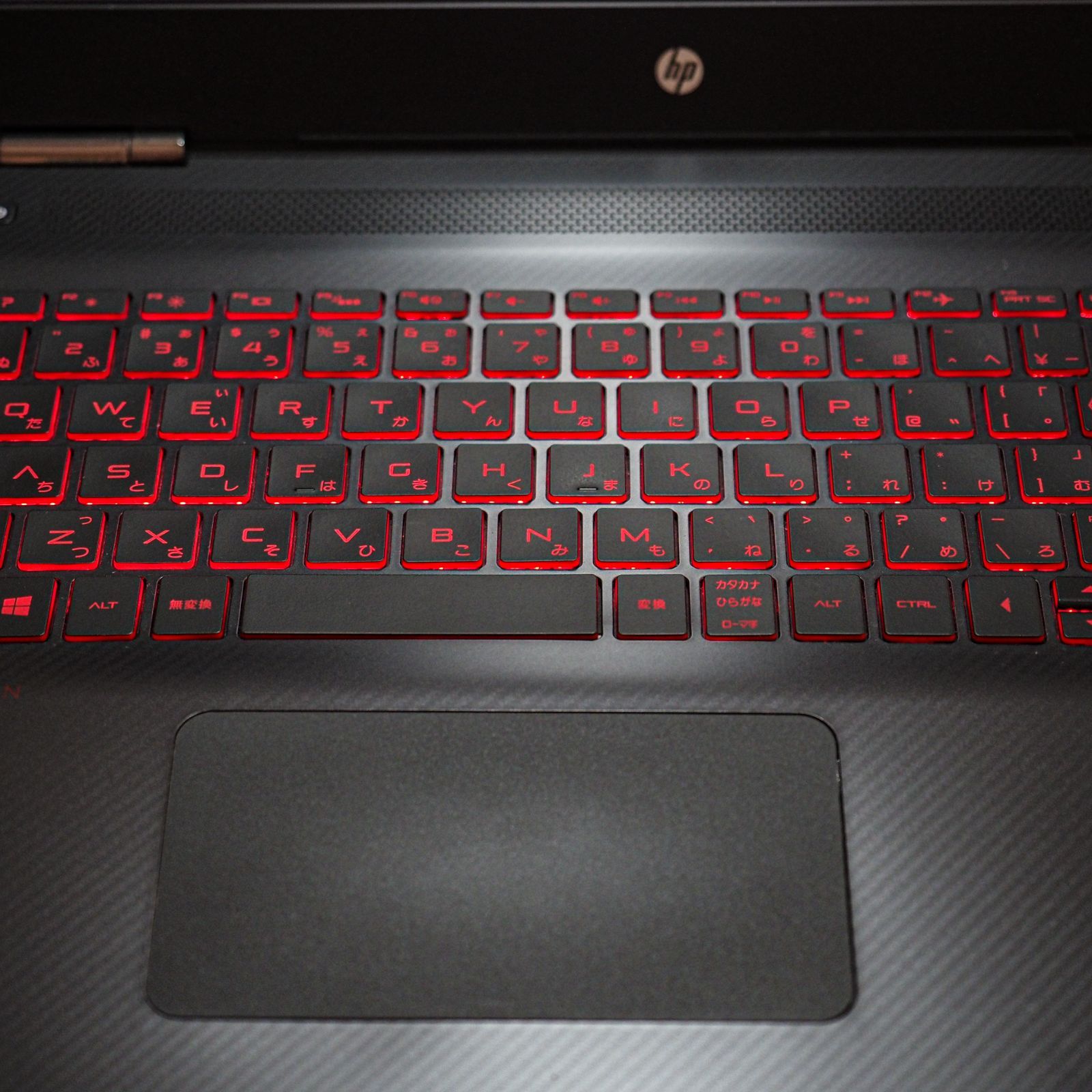 HP Omen ゲーミングノート、UHD(4K) 3840×2160、16GBメモリ、1TB + 