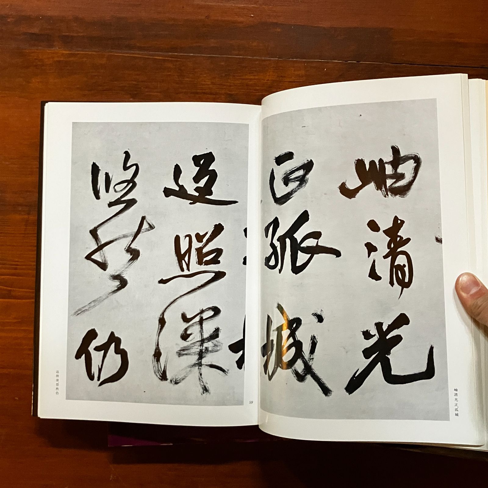 王鐸の書法 全5冊揃い（巻子篇1・2、冊篇、篠