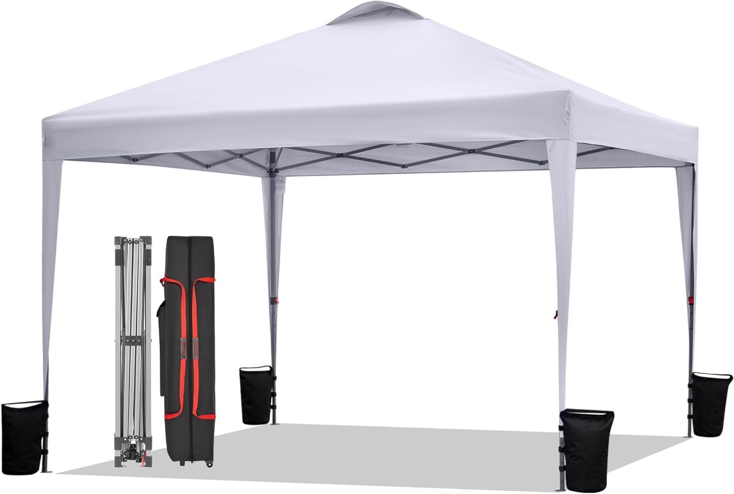 1homefurnit テント ワンタッチ タープテント 3m×3m 大型テント 収納バッグ付き オシャレ 海 花見 アウトドア ピクニック イベント 運動会 防災 運動会 日除け 簡単取り付け