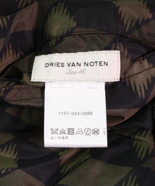 DRIES VAN NOTEN ステンカラーコート メンズ 【古着】【中古】【送料