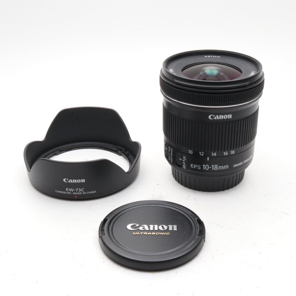 Canon EF-S 10-18mm f/4.5-5.6 IS STMレンズ EF-S10-18mm F4.5-