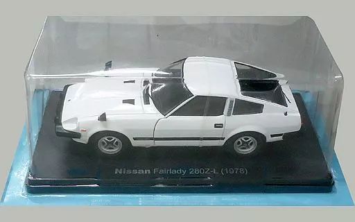 NISSAN Fairlady 280ZT ミニカー Nissan Fairlady 280Z-L 1978 1/24 Scale Mini Car White Nissan