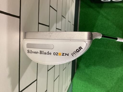 プロギア SILVER-BLADE 02 34インチ パター PT スチール フレックスその他 メンズ 男性用 右利き 右用 Cランク ゴルフクラブ