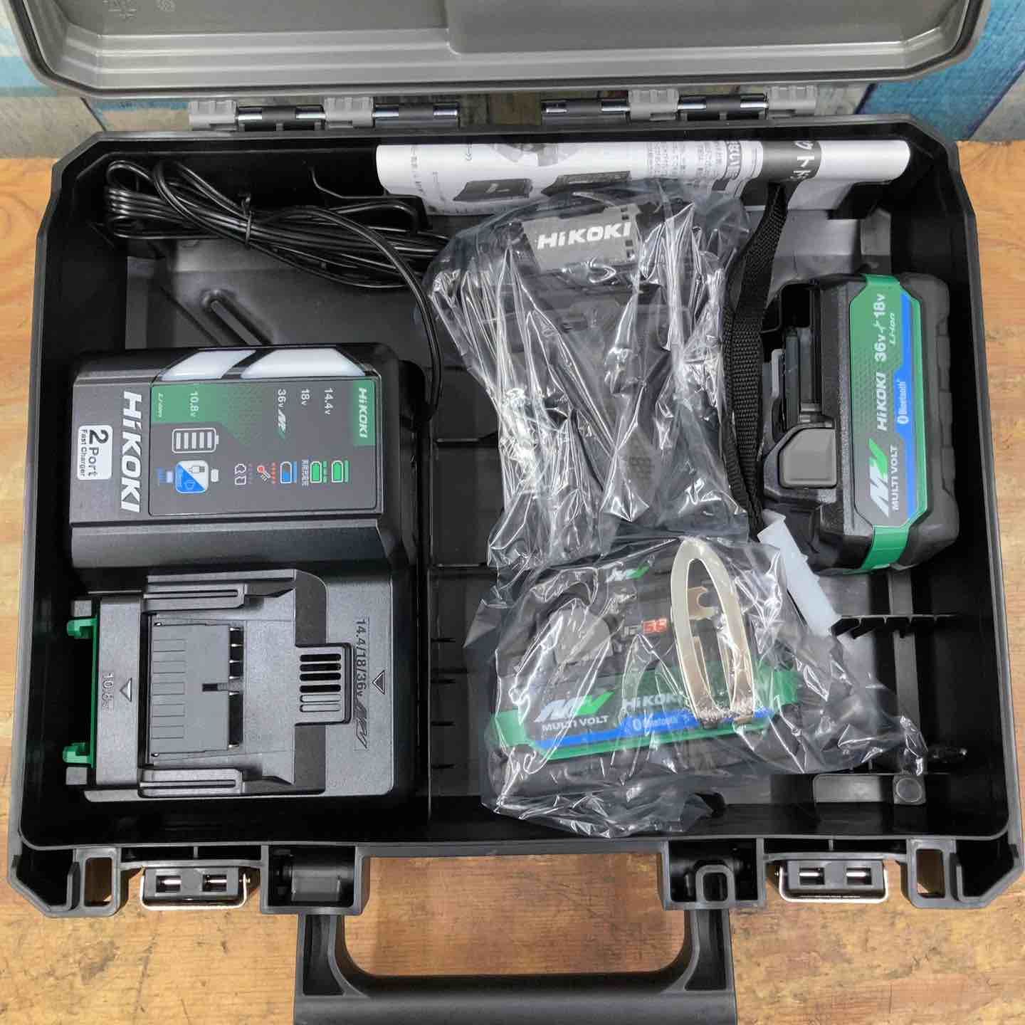 ♥品|送料無料 ハイコーキ HIKOKI 旧 日立工機 コードレスインパクトドライバ ストロングブラック WH36DD 2XHBSZ フルセット 柏店
