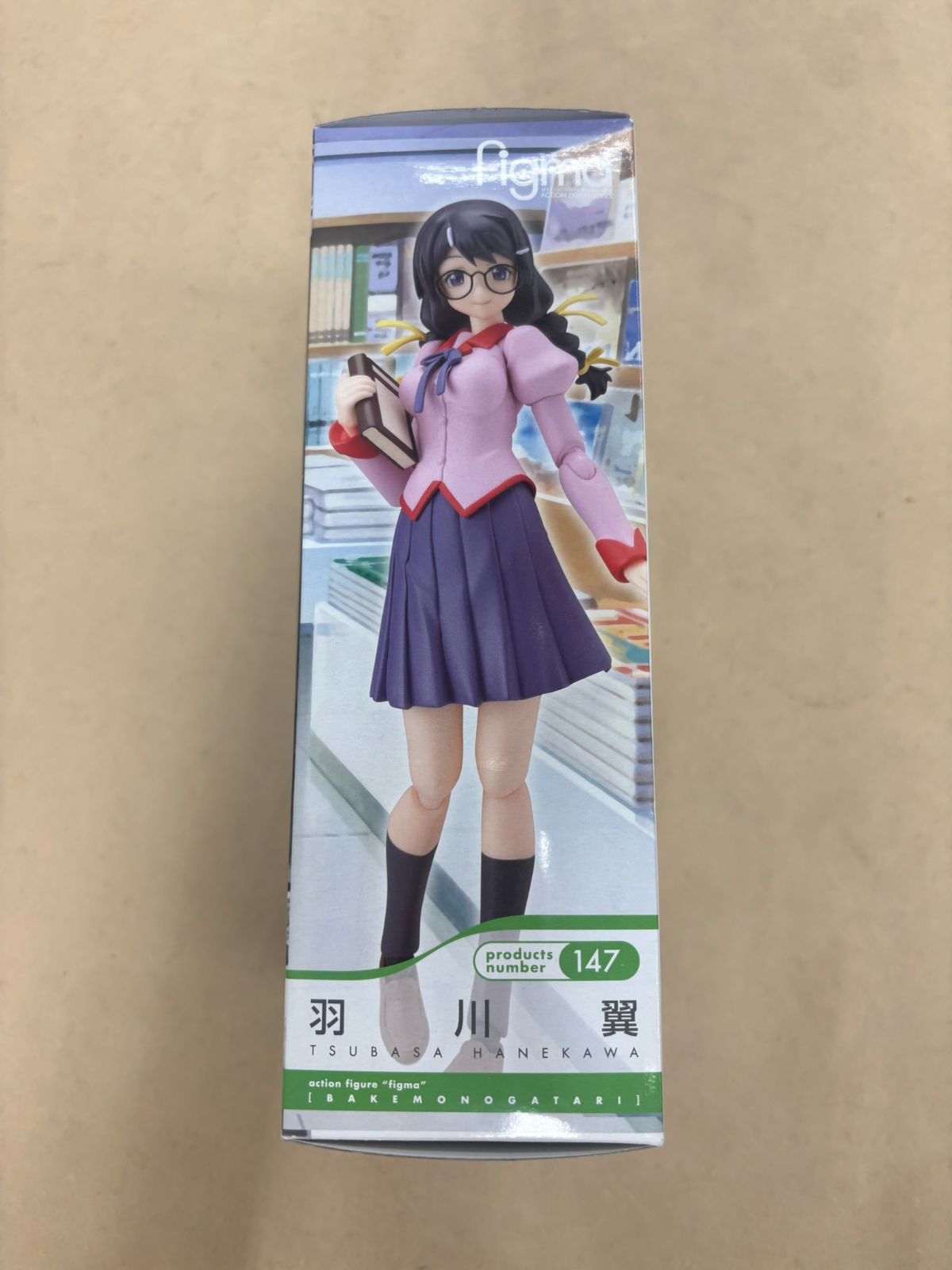 化物語 figma 147 羽川翼 フィギュア 【M2848-003】 - メルカリ