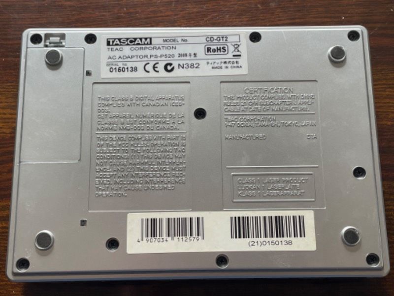 TASCAM ポータブルCDギタートレーナー CD-GT2 少々難あり TASCAM CD