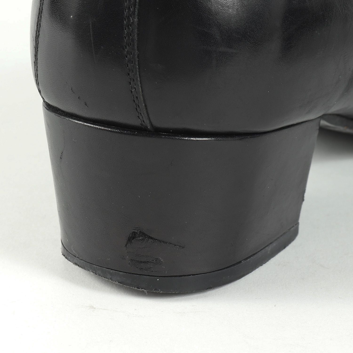 Dior HOMME ディオールオム レザー ヒール タンゴ シューズ 07SS 