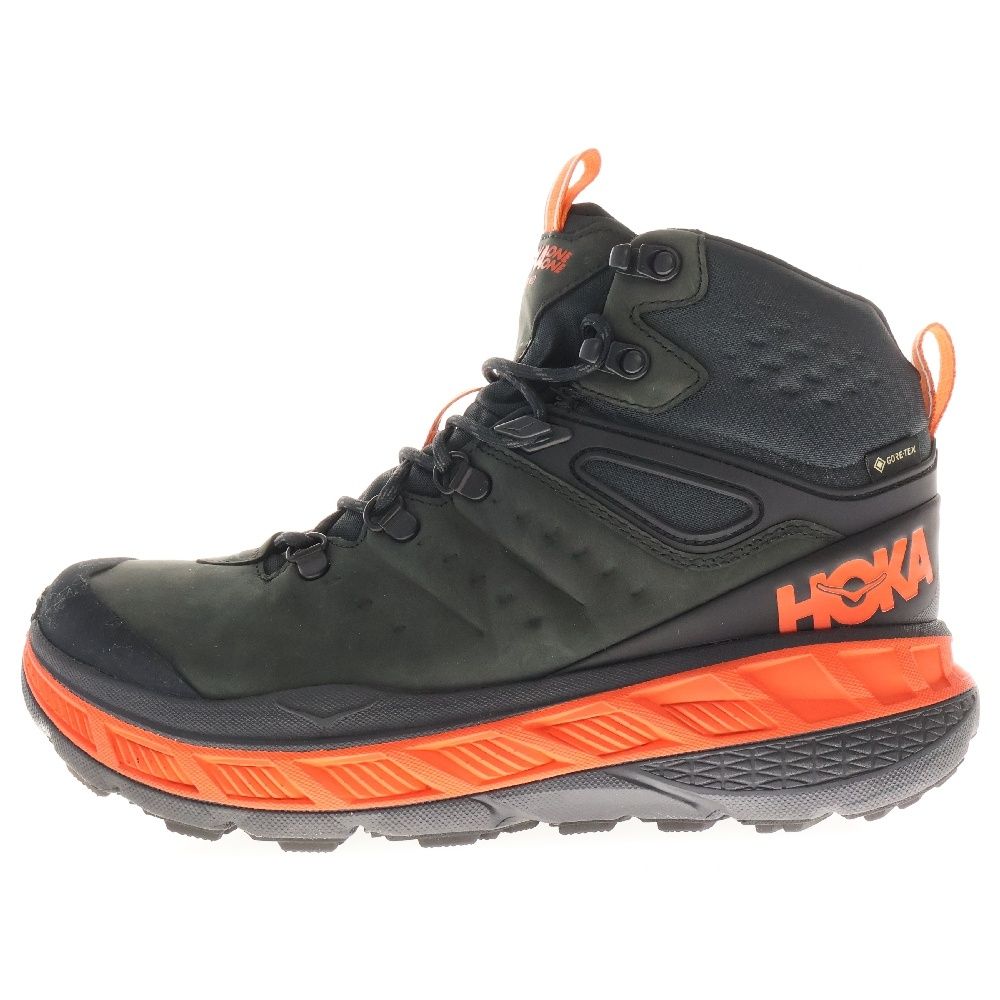HOKA ONE ONE ホカオネオネ STINSON MID GTX 1106515AMRD ステインソンミッドトレッキングブーツシューズ ブラック US9.5|27.5cm