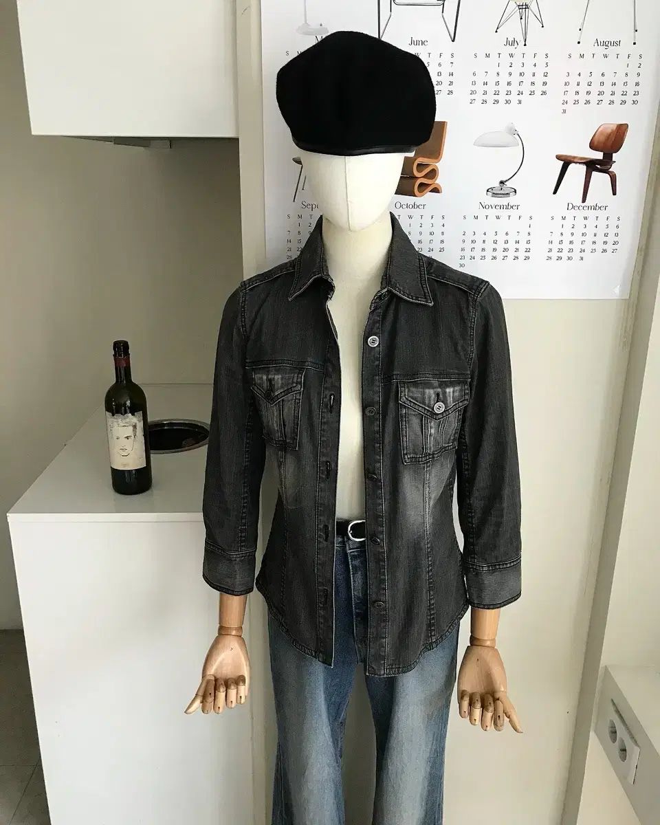 ブラックデニム