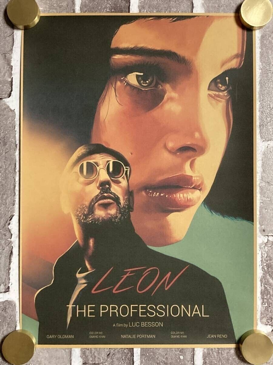 レオン LEON 直筆サイン ポートレート ナタリーポートマン ジャンレノ レオン ジャン・レノ & ナタリー・ポートマン 直筆サイン入り