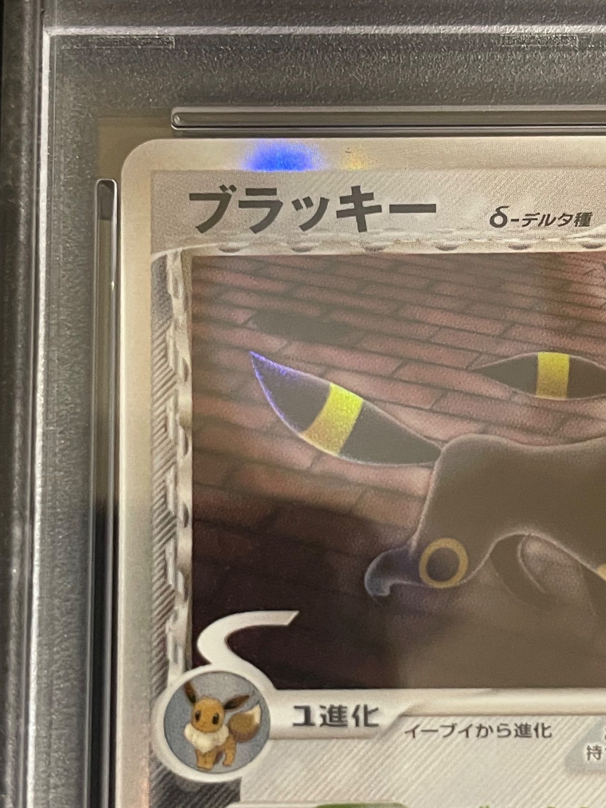 ポケモンカード 2005年 ブラッキー デルタ種 069/086 1stED PSA9