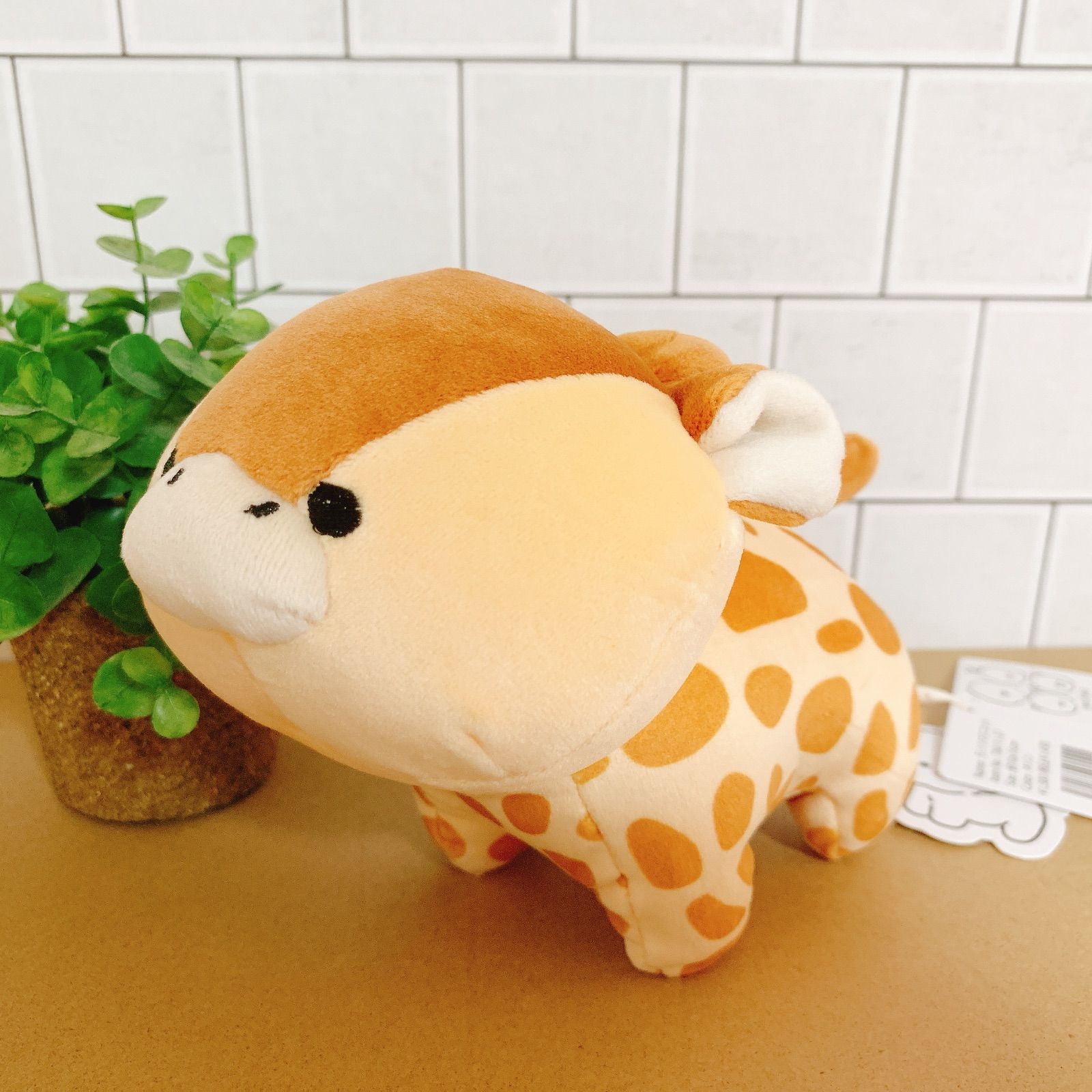 きりん テノリマスコット キリン 可愛い ぬいぐるみ マスコット もふも