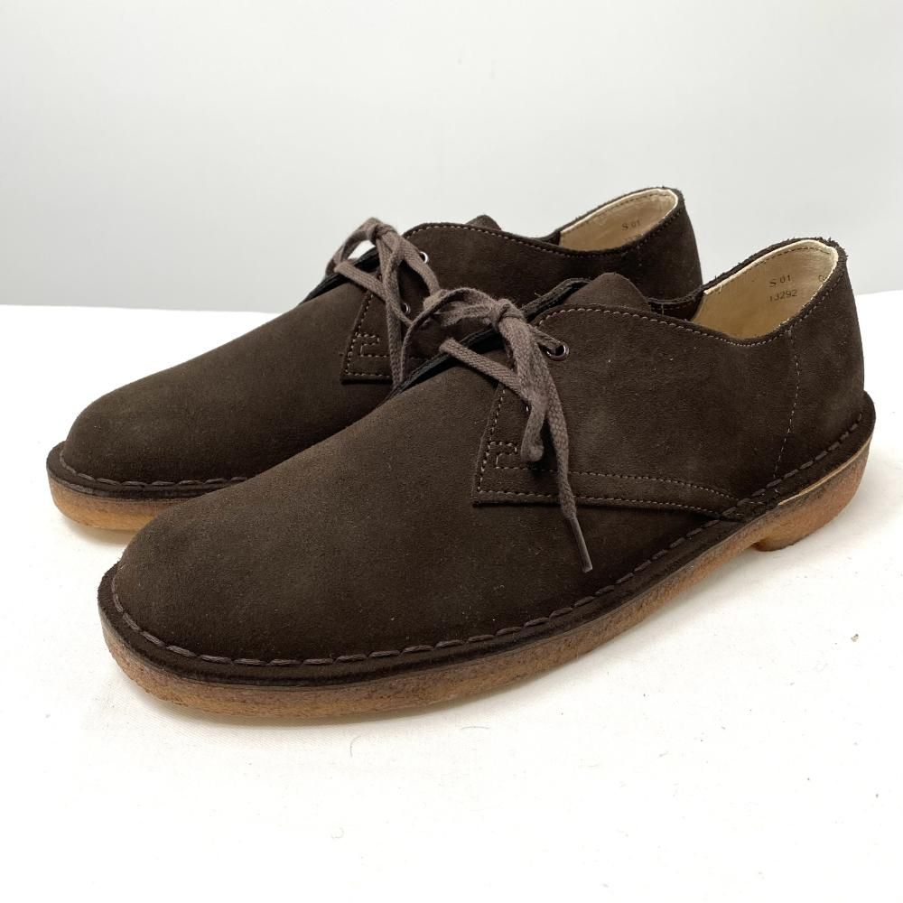 Clarks DESERT KHAN2 サイズUK8 27cm程度 ブラウン シューズ クラークス 17