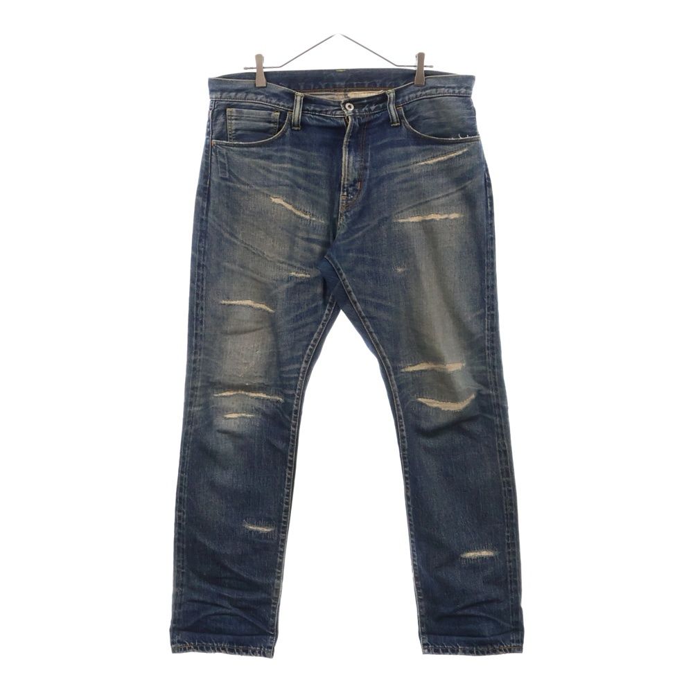 SEQUEL (シークエル) ×Fragment Damamge Denim Pants ×フラグメント 