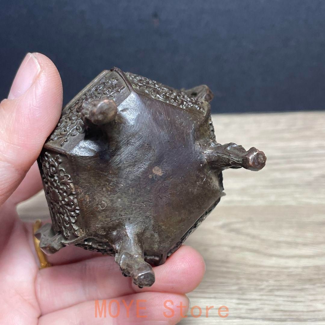 香炉 銅製品 金龍擡頭香炉 茶台置物 工芸品 - メルカリ