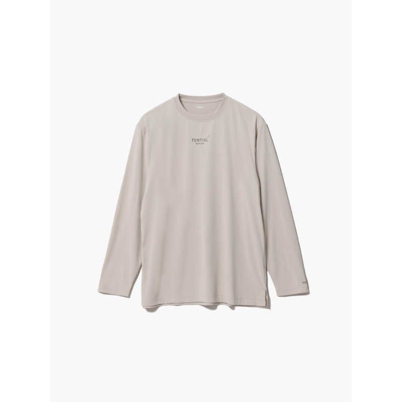 送料無料 ♥ 未開梱 TENTIAL BAKUNE Dry Men Long Sleeve 上 グレージュ XL -25SS 25SSBA003M00230007N