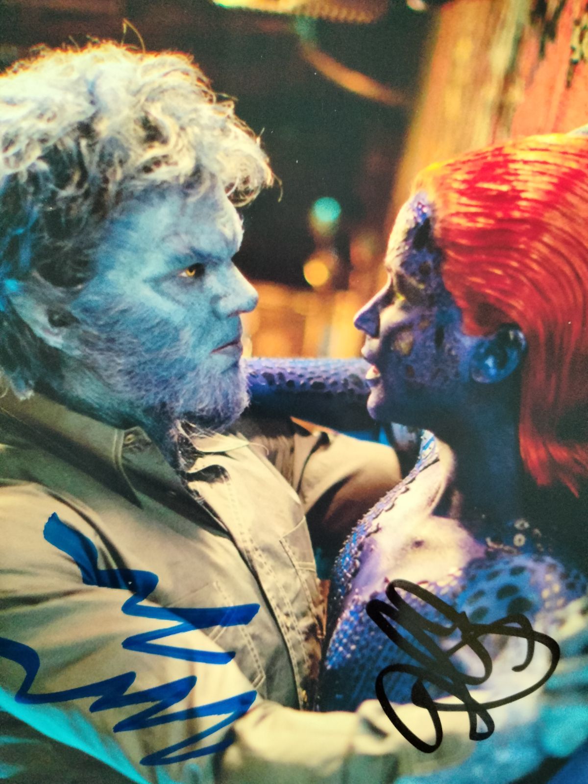 ジェニファー・ローレンス 直筆サイン入り写真 X-MEN /lkx28