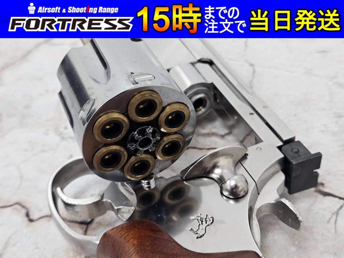 マルシン コンストリクター シルバーABS ウッドグリップVer. 6mm マルシン工業 マルシン コンストリクター リアルXカート 木製