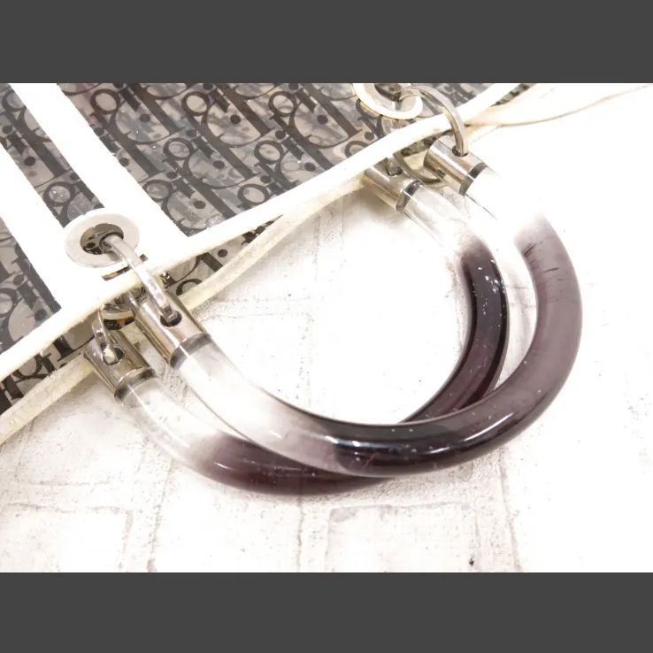 Christian Dior トロッター NO.2 クリア ハンドバッグ Christian Dior