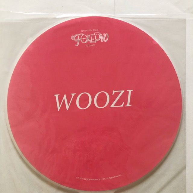 SEVENTEEN ウジ WOOZI うちわ FOLLOW JAPAN【I1497-007】145 SEVENTEEN ウジ WOOZI うちわ FOLLOW JAPAN【I1497-007】145