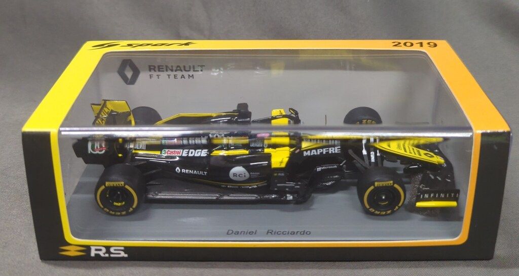 MINIMAX 1/43Spark model Renault F1 Team No.3 TBC 2019 Renault R.S.