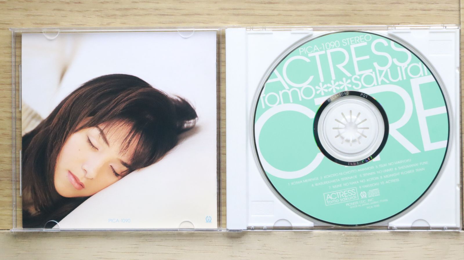 国内盤CD☆桜井智/Chie Sakurai□ ACTRESS 朝倉薫演劇劇中歌