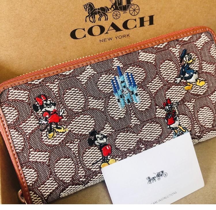 ⭐️COACH x Disneyコラボ 50周年記念 長財布 新品・未使用