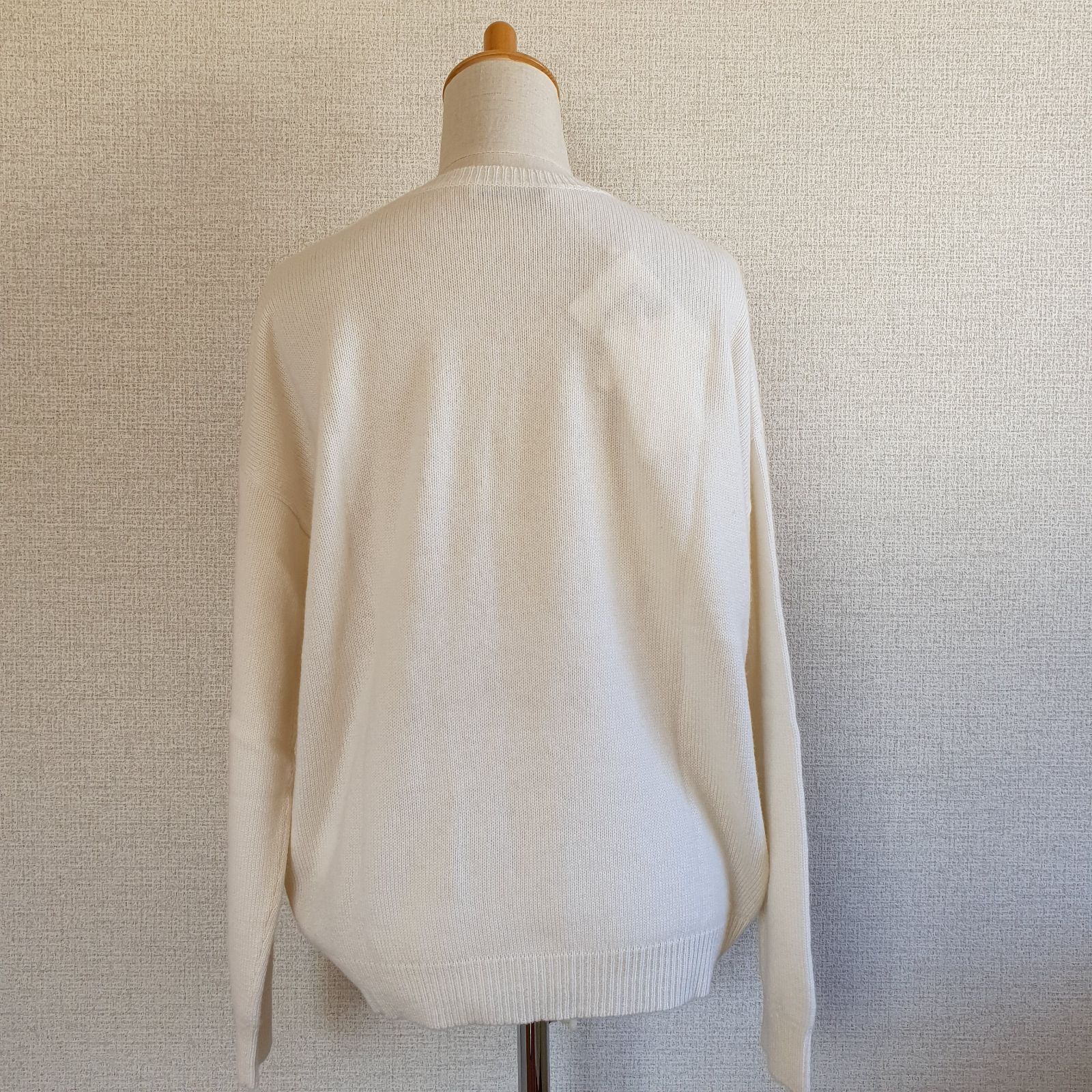 新品・未使用】MAX MARA PALATOロゴラインストーンカシミアセーター 
