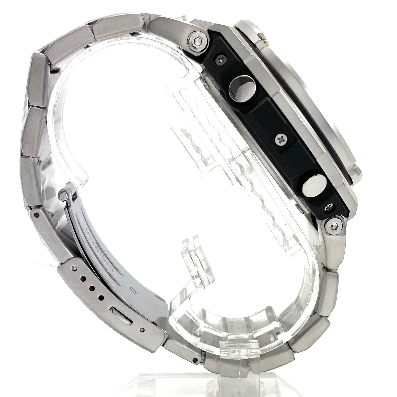 美品】カシオ G-SHOCK ジーショック ジースチール GST-W110D-1A9JF 
