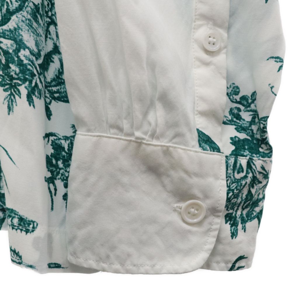 UNUSED (アンユーズド) 24SS continents print long sleeve shirt