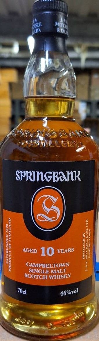 スプリングバンク 10年 46% 700ml 箱付 2本セット（限定品