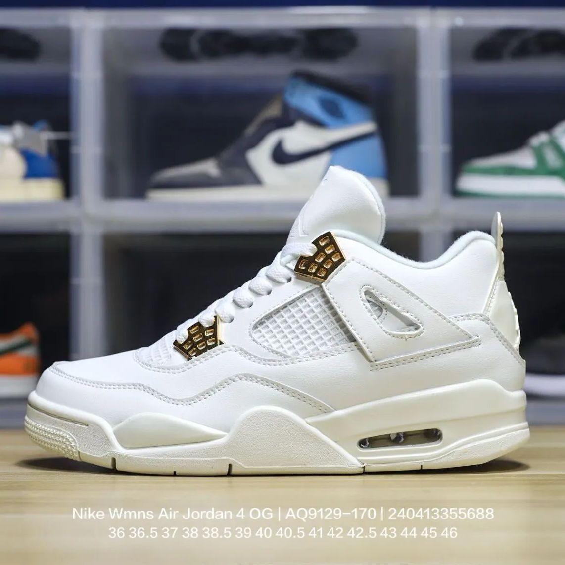 Nike WMNS Air Jordan 4 ナイキ エアジョーダン4 ミドルカット レトロ ...