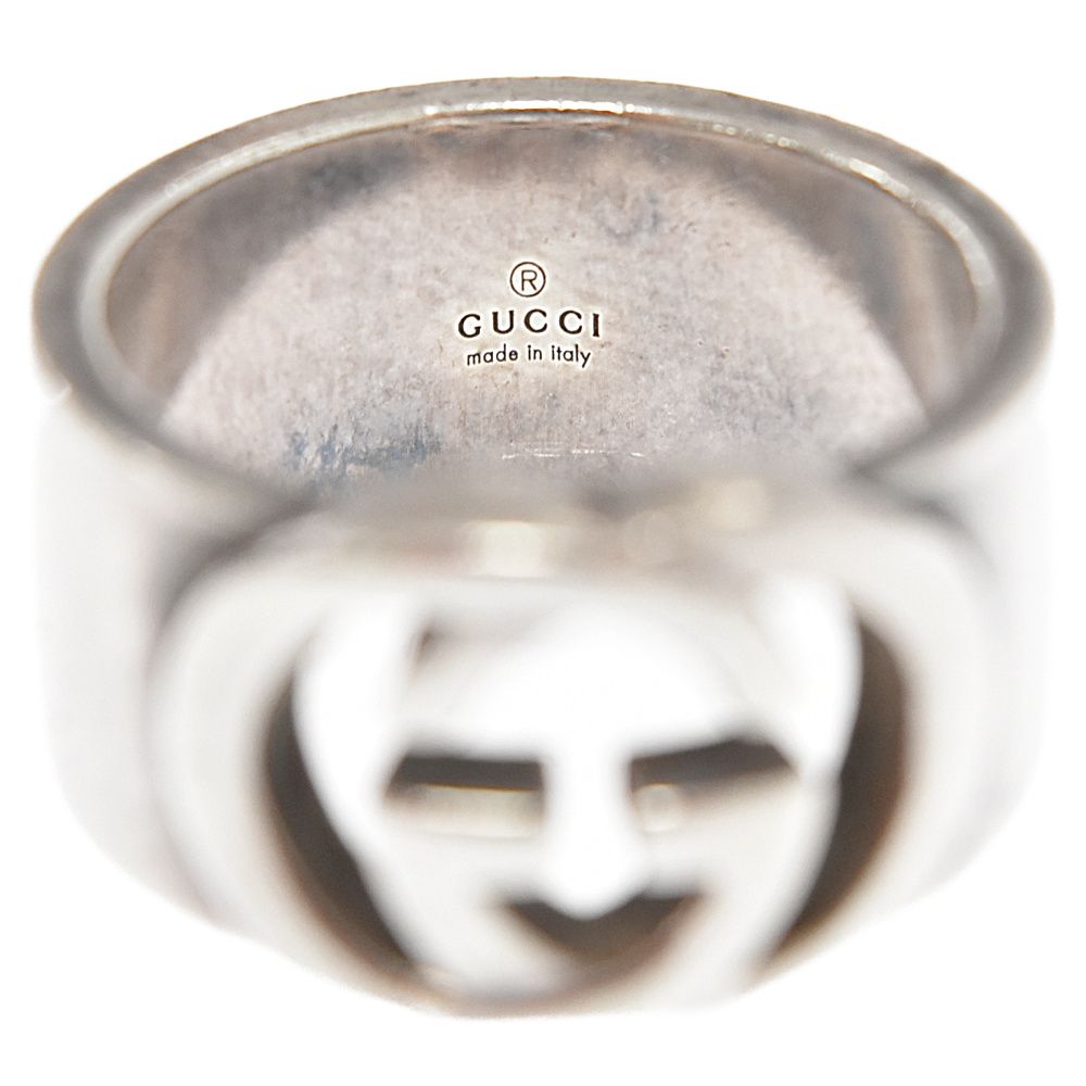 GUCCI GGロゴ シルバーリング 13号 GUCCI GGロゴ シルバーリング