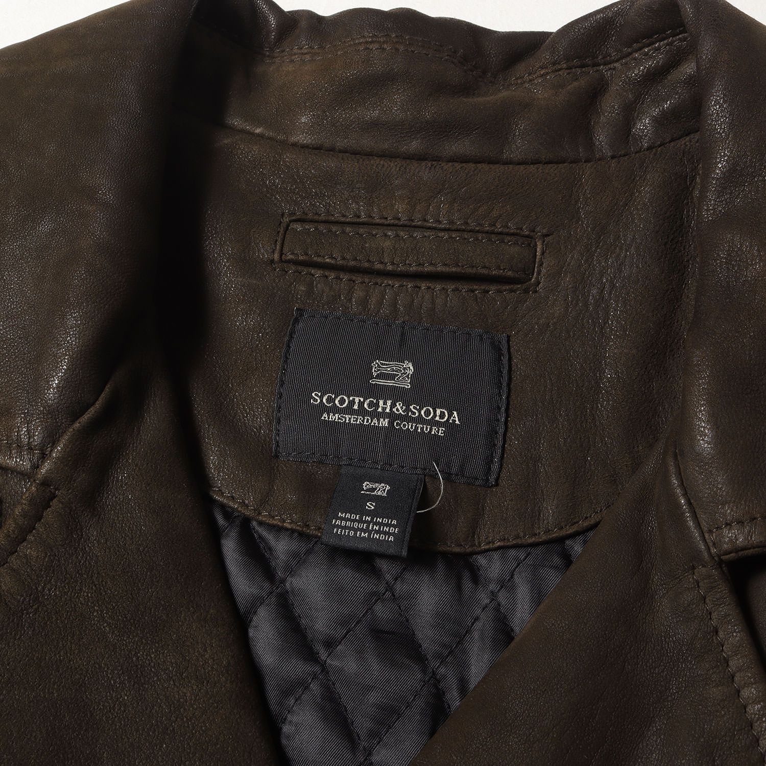 SCOTCH&SODA スコッチ&ソーダ ジャケット サイズ:S シープスキン 