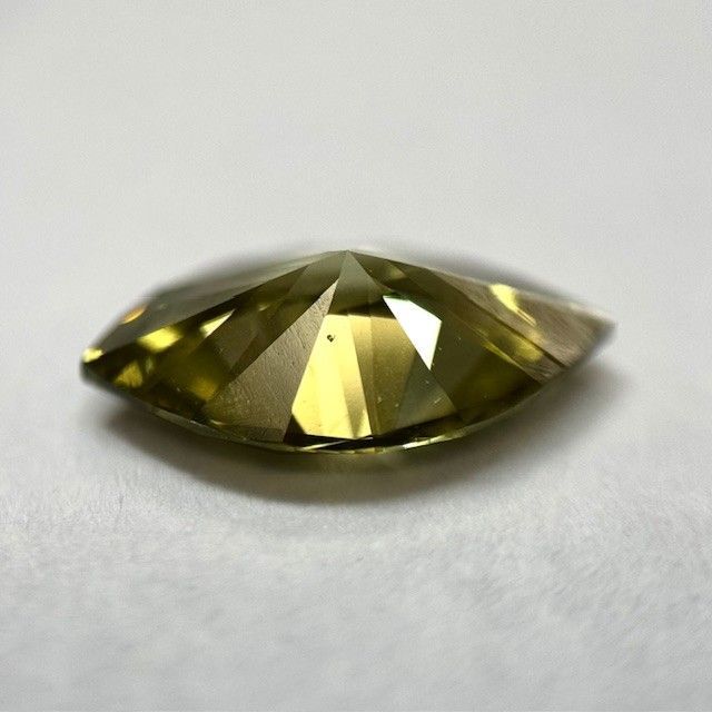 グリーンダイヤモンド ルース　0.548ct　FANCY INTENSE BLUE GREEN　SI1 エメラルドカットダイヤモンド 0.548ct VS以上(VVSあるかも) G～H 楽天