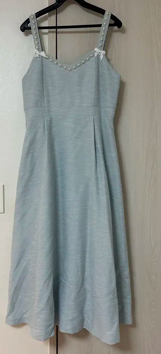 byssiny 製作 スカイパールビスチェ ワンピース 水色 ラージ