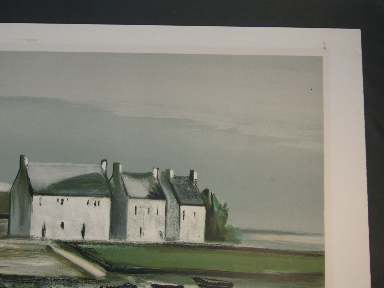 リトグラフ ジョルジュ・ラポルト 「カルナック港」 George Laporte 56