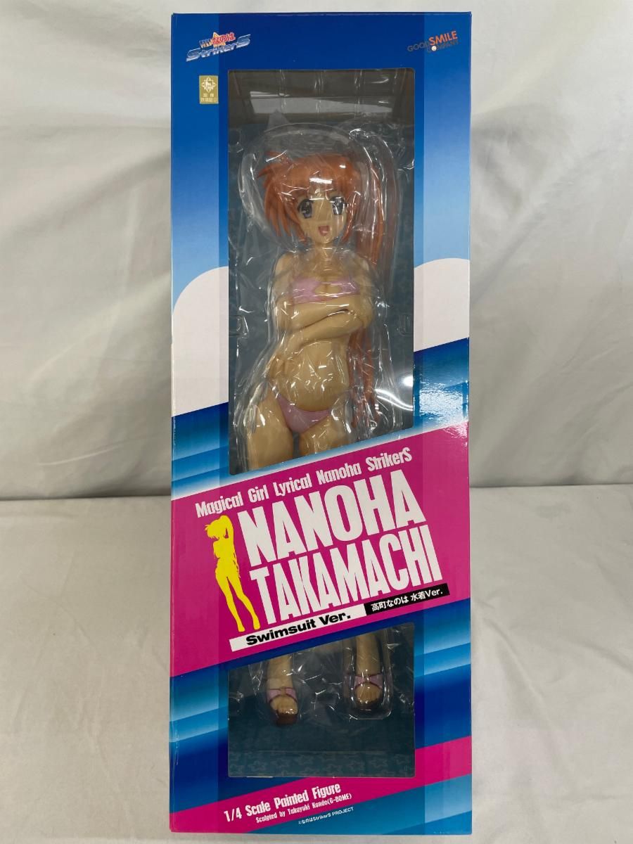 GOOD SMILE COMPANY - 高町なのは(たかまちなのは) 水着Ver. 魔法少女リリカルなのはStrikerS(ストライカーズ) 1/4 完成品 フィギュア グッドスマイルカンパニー 高町なのは 水着Ver.