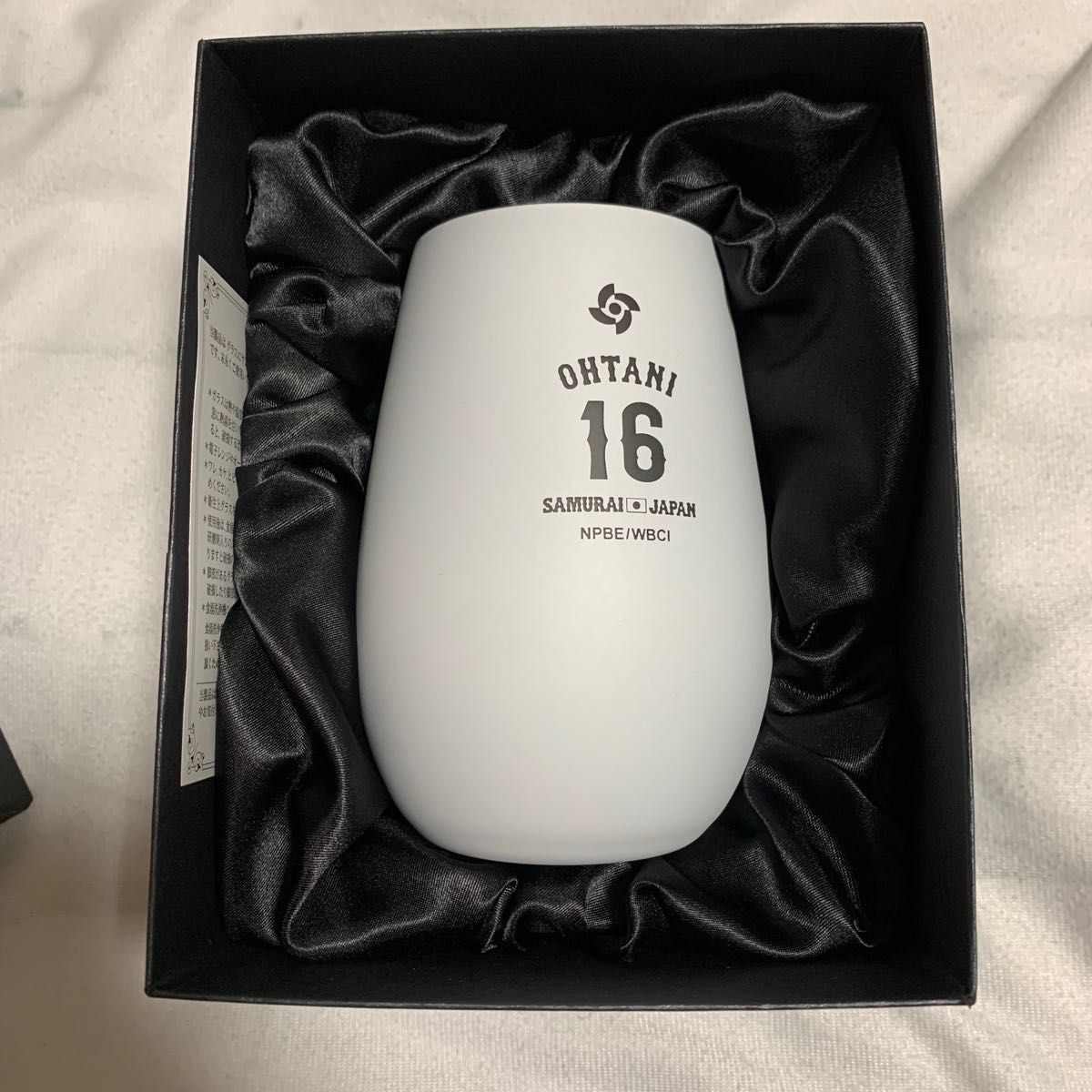2025WBC侍ジャパン タンブラーWhite Silver 16 大谷翔平