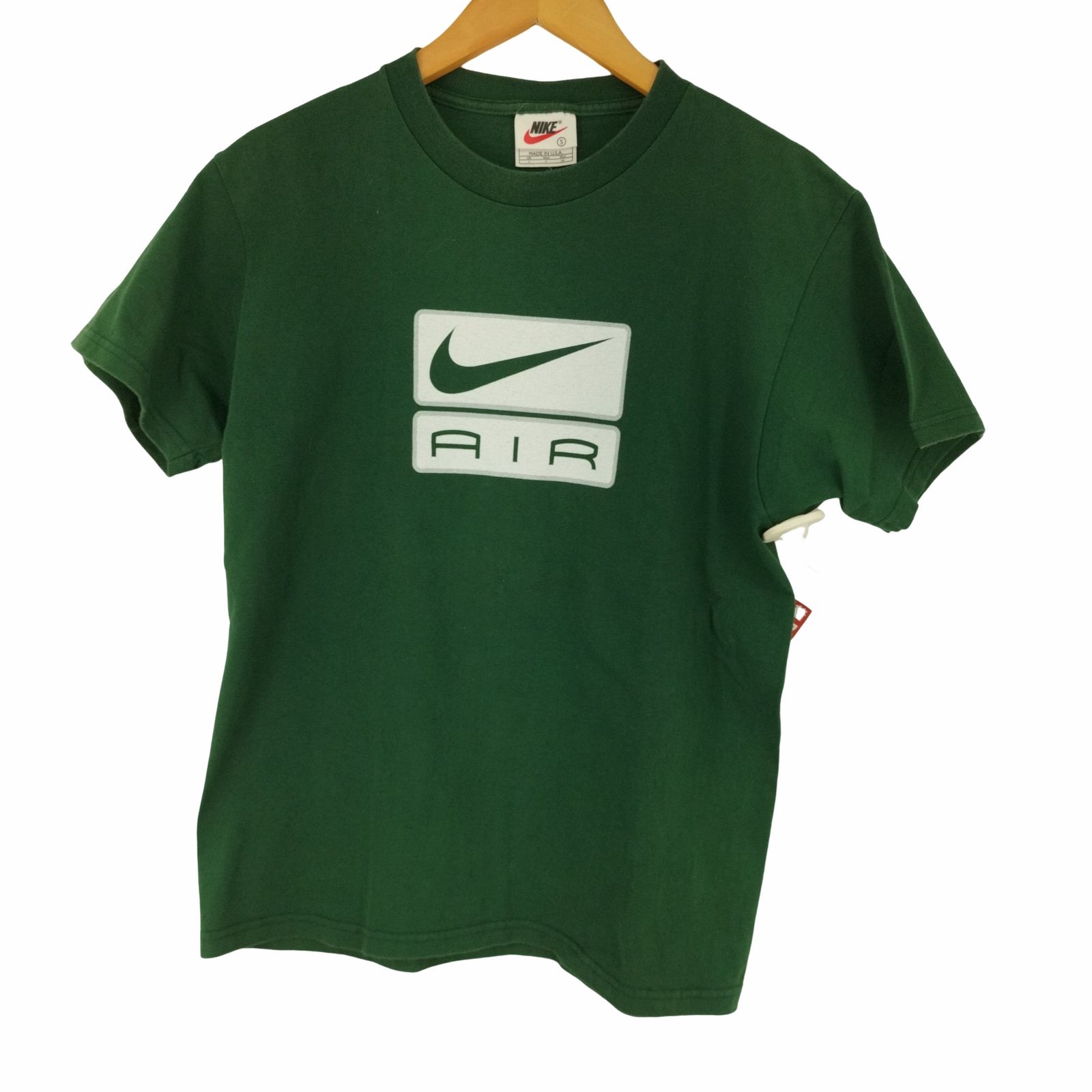 ナイキ NIKE 90S 銀タグ MADE IN USA AIR ロゴ S/S Tシャツ メンズ