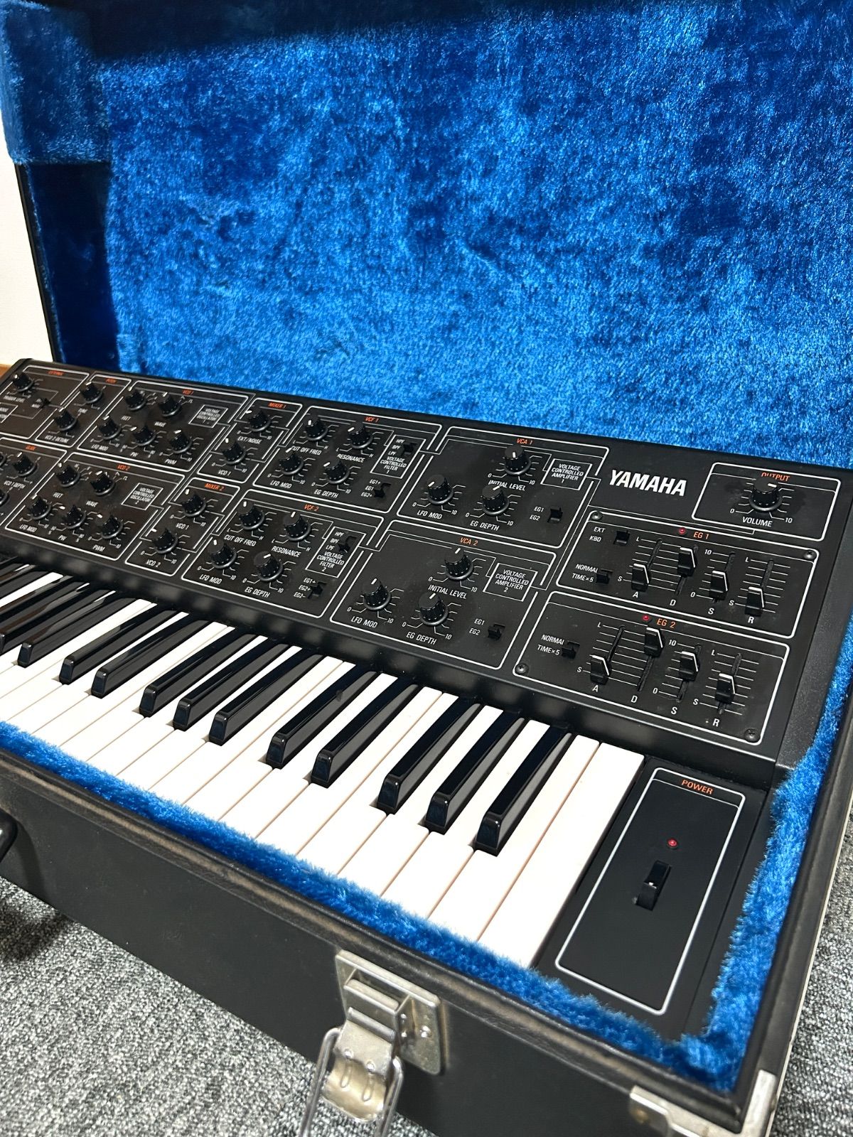 ”音出しOK” YAMAHA CS-15 アナログシンセサイザー 純正ケース付き YAMAHA CS-15 アナログシンセサイザー 純正ケース付き YAMAHA
