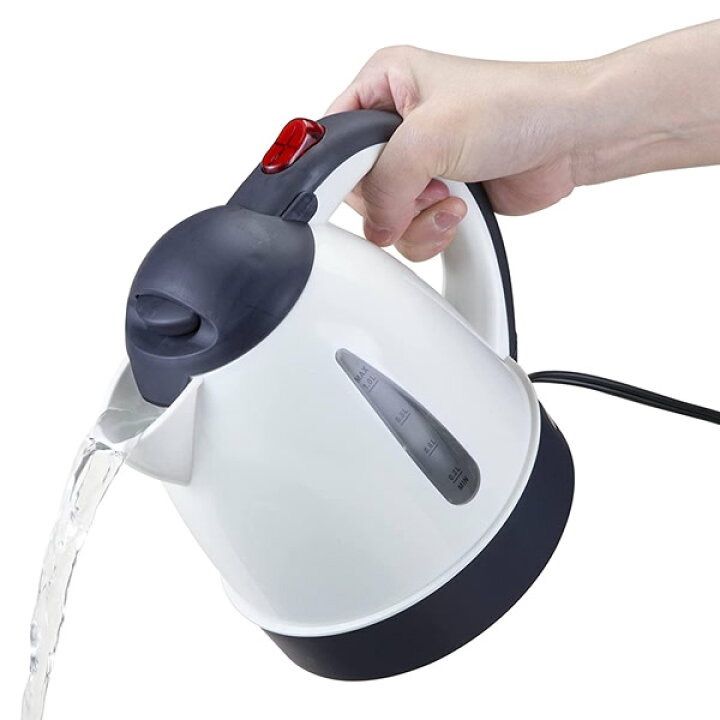 車載用 電気ケトル 12V車専用 VSR101 容量1.0L 車用 カーケトル