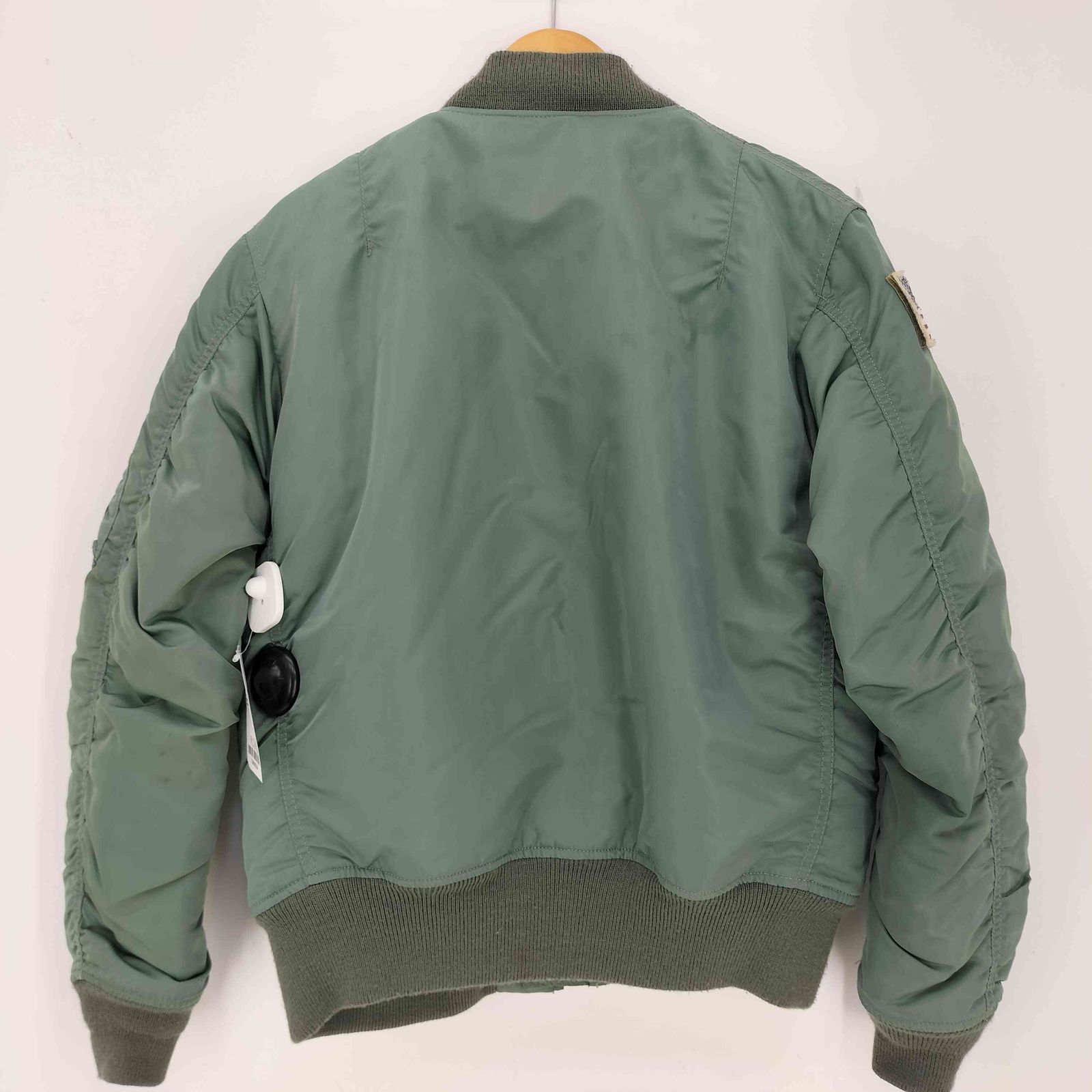 ジャケット・アウター AVIREX MA-1 35TH ANNIVERSARY AVIREX MA-1 Flight Jacket 35th Anniversary Black Size M free