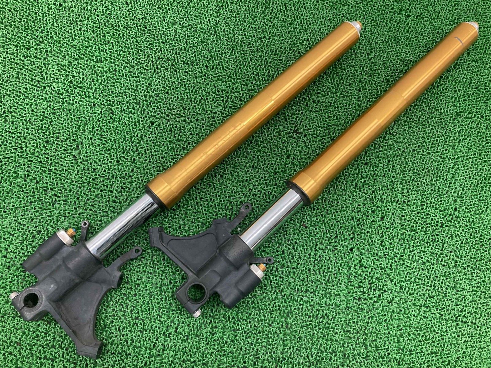 YZF-R6 フロントフォーク 左右 2C0 ヤマハ 純正 バイク 部品 RN11 06-07年 倒立フォーク 曲がり無し 品薄 車検 Genuine Di