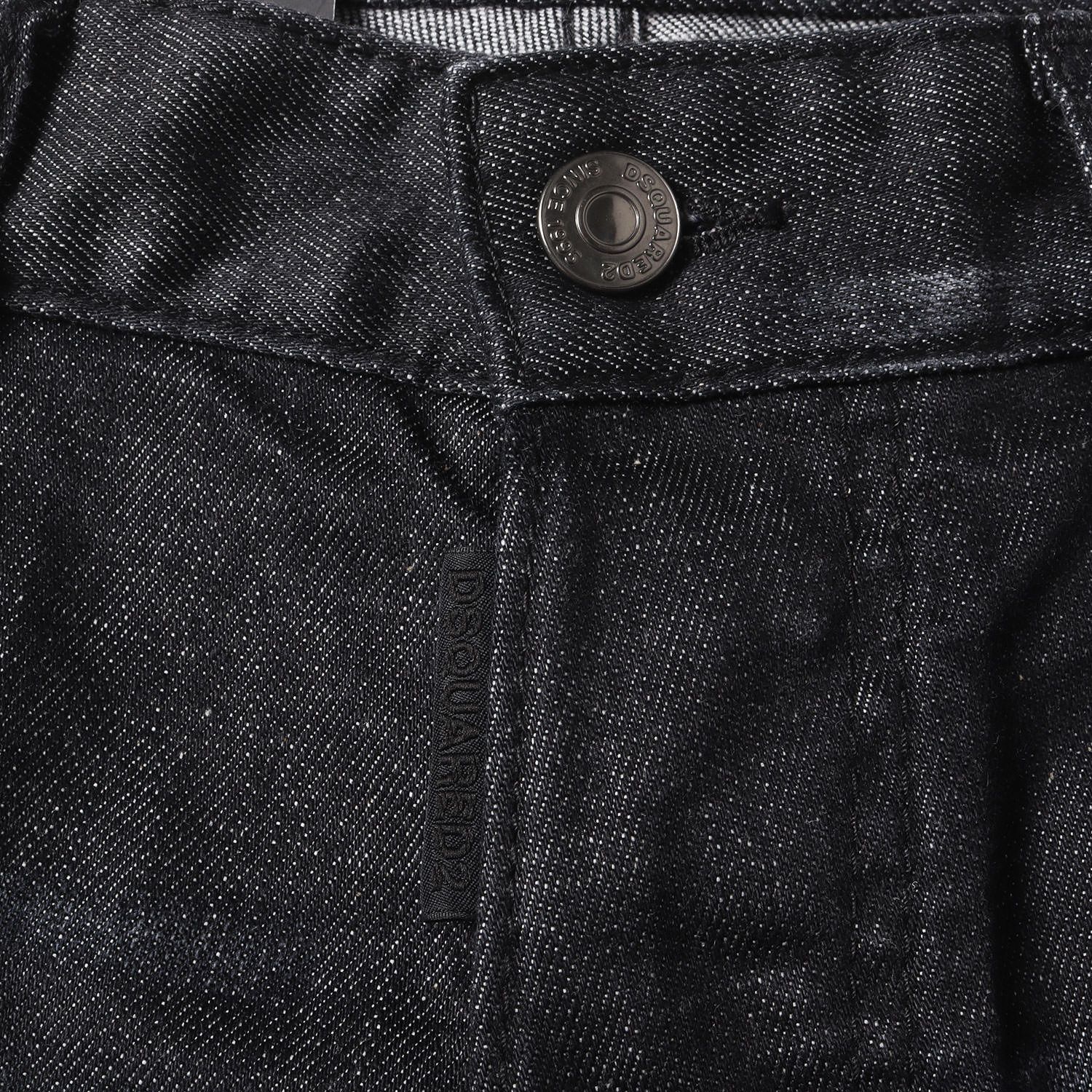 新品】DSQUARED2 ディースクエアード パンツ ブラック 黒 サイズ:48 