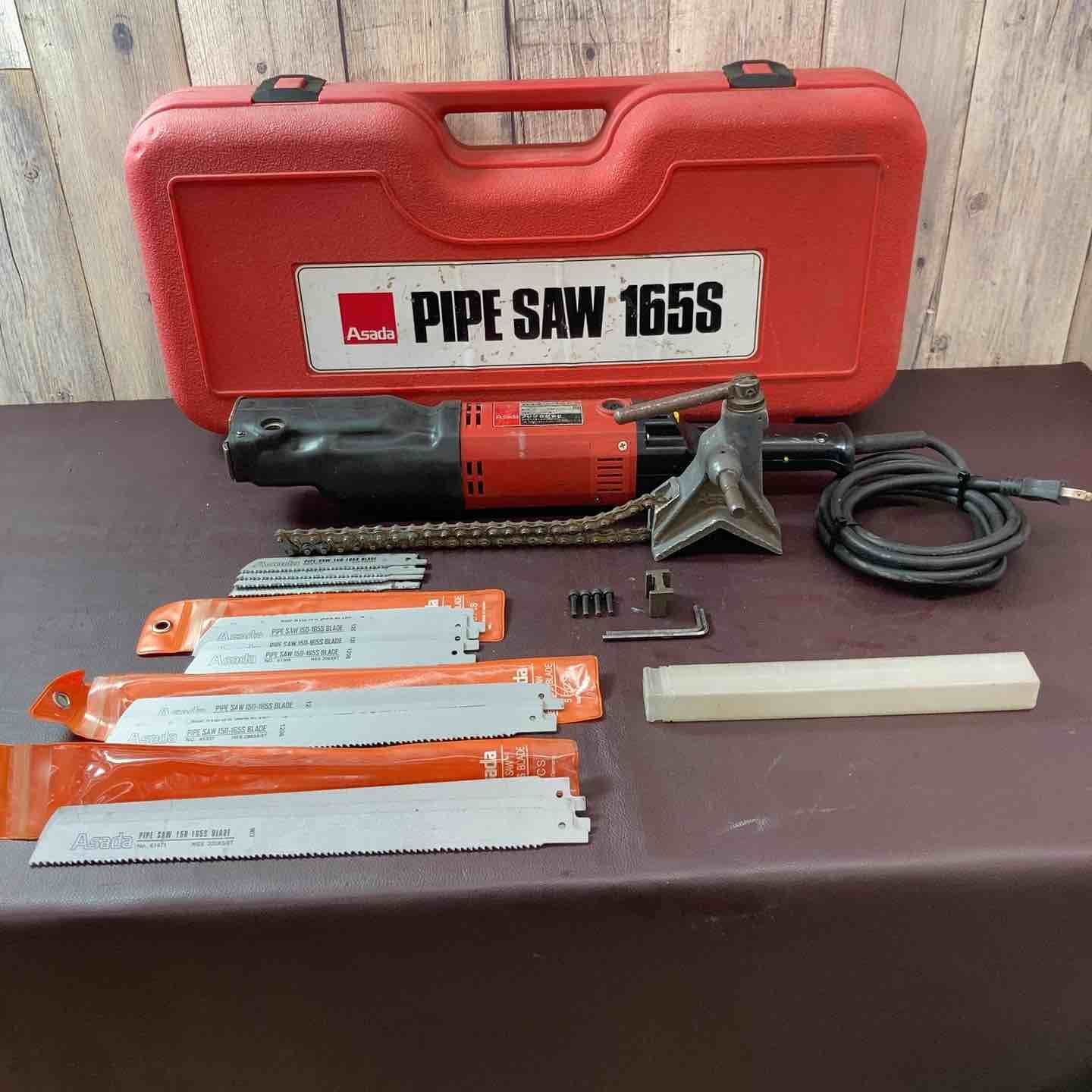 品 アサダ ASADA パイプソー 165S 100V レシプロソー 東大和店