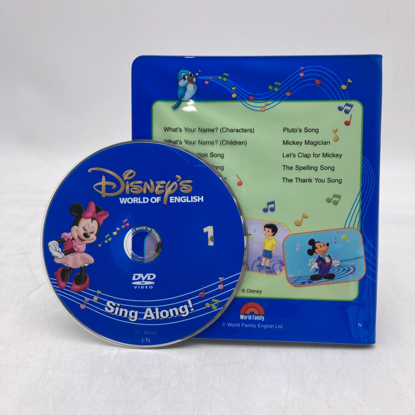 シングアロング 新子役 DVD12枚 絵本＆CD 字幕あり ディズニー