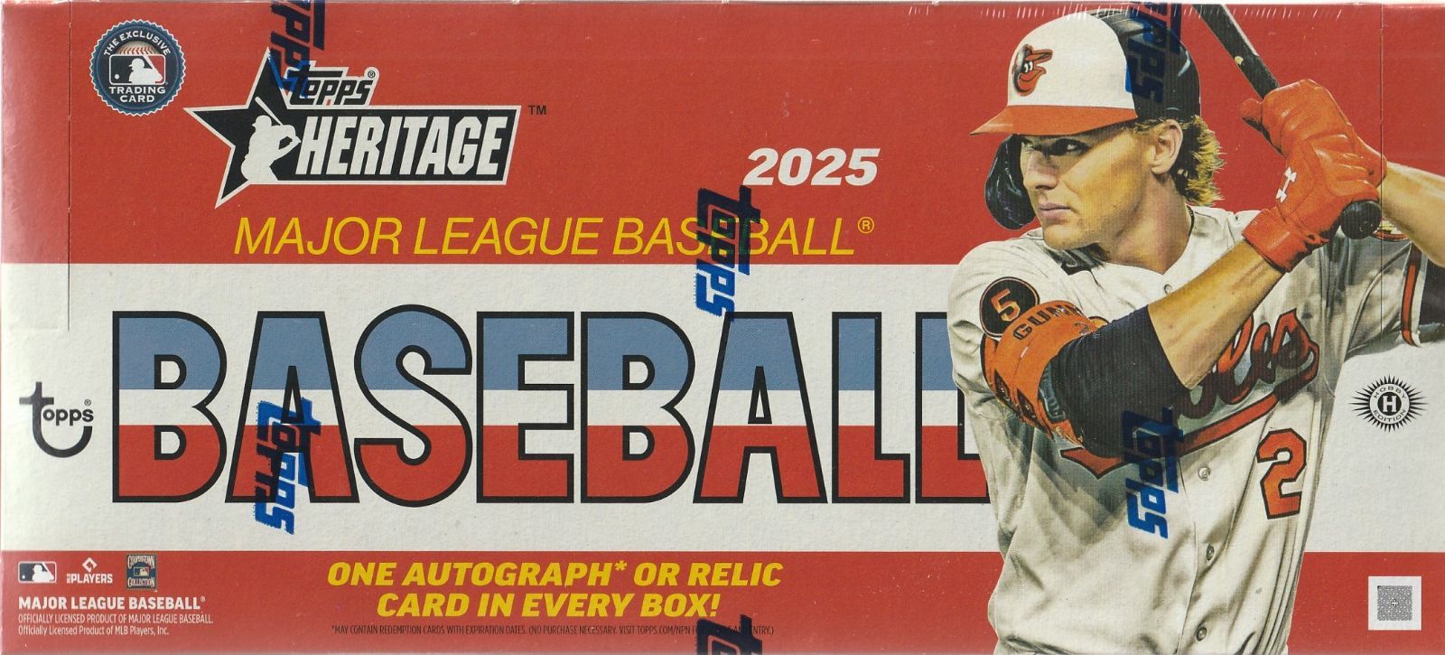 MLB 2025 TOPPS HERITAGE HOBBY BOX