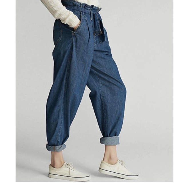 ペーパーバッグパンツデニムパンツ POLO RALPH LAUREN POLO RALPH LAUREN ポロ・ラルフローレン ペーパーバッグ